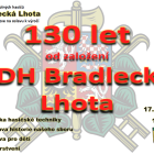 130 let od založení SDH Bradlecká Lhota