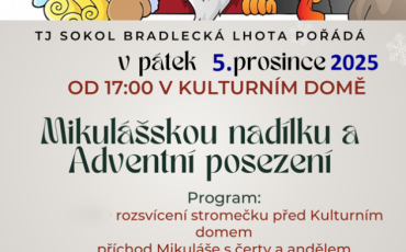 Mikulášská nadílka a adventní posezení