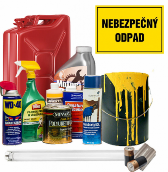 Sběr nebezpečných složek komunálního odpadu