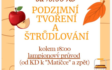 Podzimní tvoření a lampiónový průvod