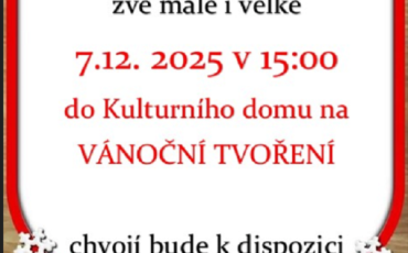 Vánoční tvoření