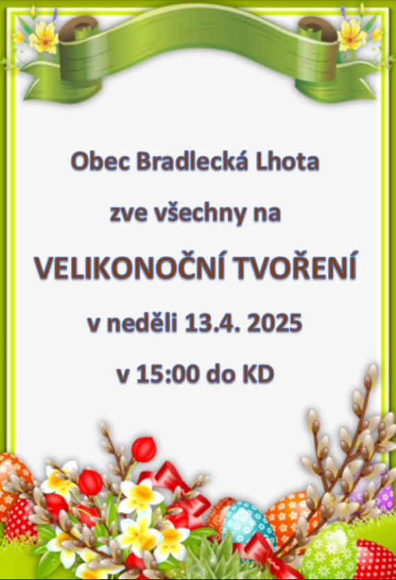Velikonoční tvoření
