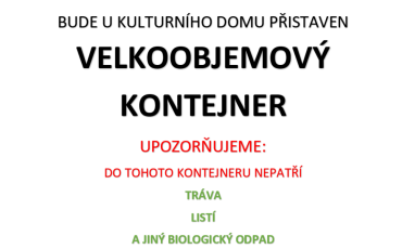 Velkoobjemový kontejner