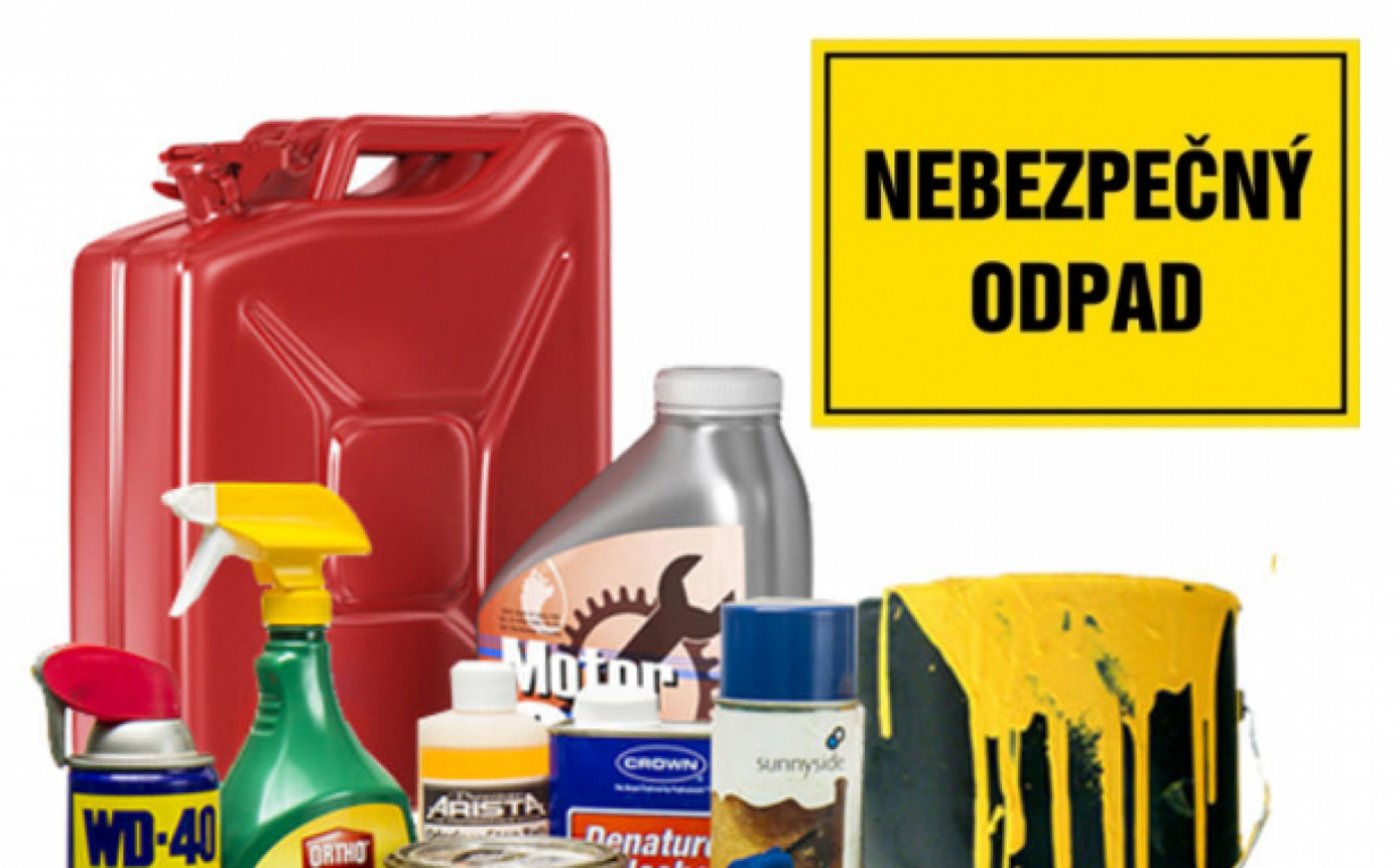 Sběr nebezpečných složek komunálního odpadu